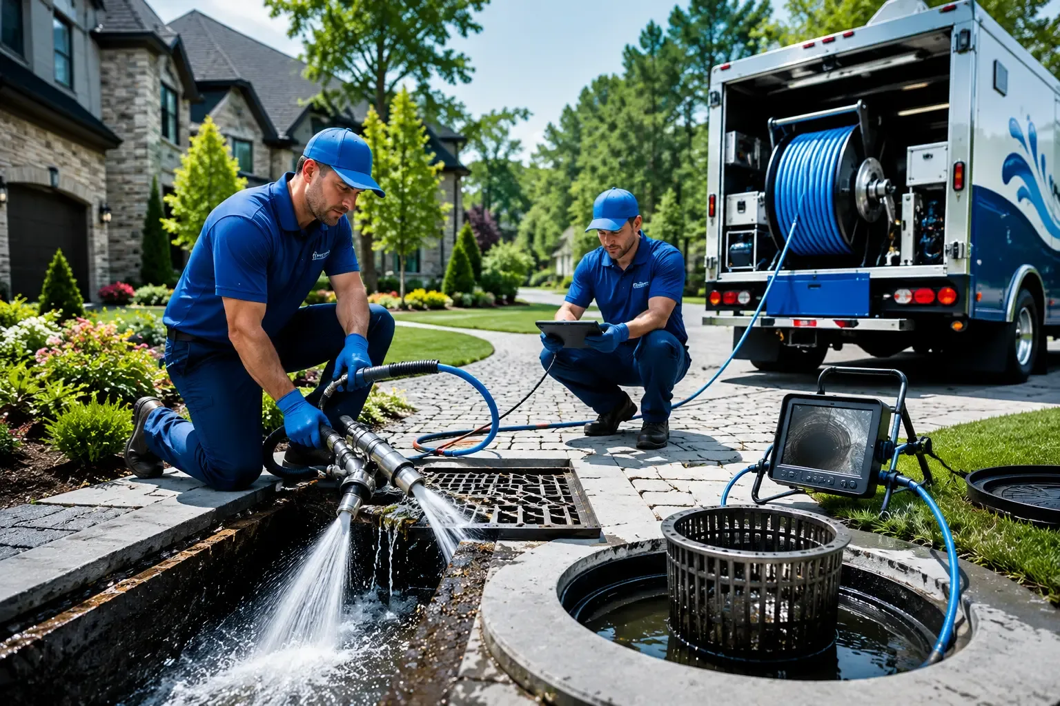 Local outdoor drain cleaning professionals in Hollywood, AL